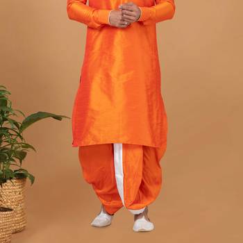 READYMADE MEN'S KURTA WITH DHOTI 4