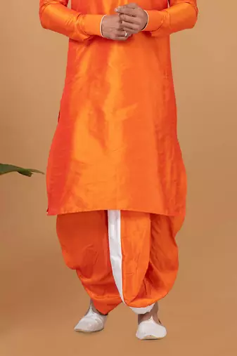 READYMADE MEN'S KURTA WITH DHOTI
