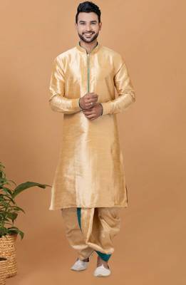 READYMADE MEN'S KURTA WITH DHOTI 1