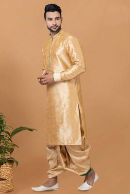 READYMADE MEN'S KURTA WITH DHOTI 3