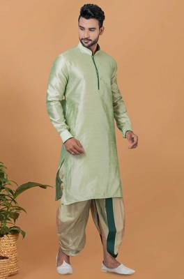 READYMADE MEN'S KURTA WITH DHOTI 2