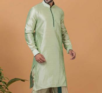 READYMADE MEN'S KURTA WITH DHOTI 3