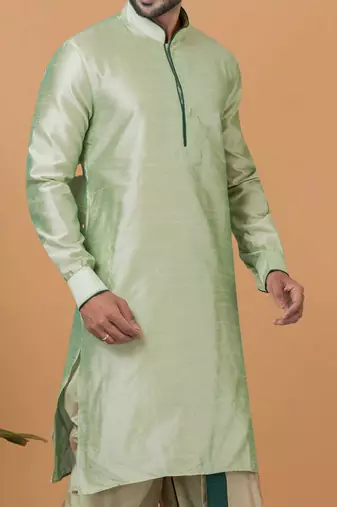 READYMADE MEN'S KURTA WITH DHOTI