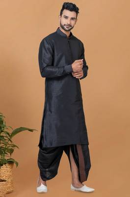 READYMADE MEN'S KURTA WITH DHOTI 3
