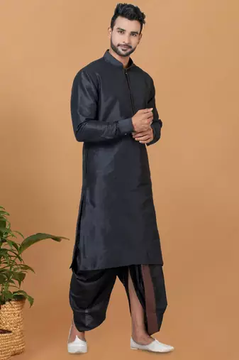 READYMADE MEN'S KURTA WITH DHOTI
