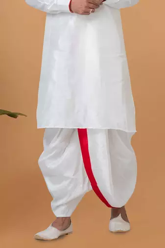 READYMADE MEN'S KURTA WITH DHOTI