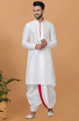 READYMADE MEN'S KURTA WITH DHOTI 1