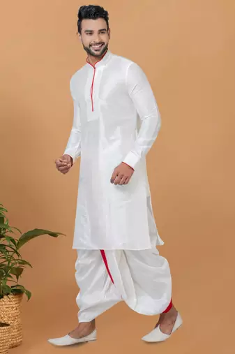 READYMADE MEN'S KURTA WITH DHOTI