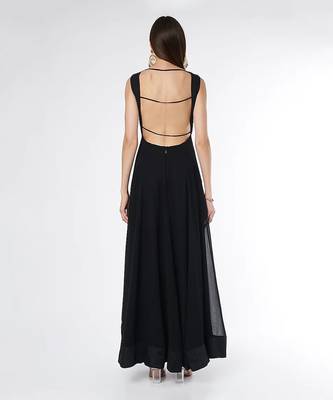 Black Anarkali Set 2