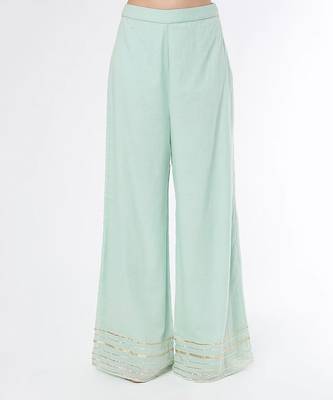 Ice Blue Anarkali Set 3