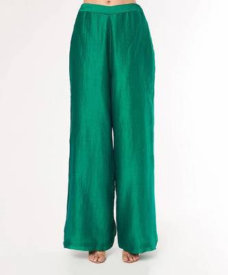 Bottle Green Anarkali Set 3