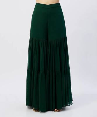 Bottle Green Kurta Set 2
