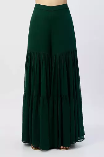 Bottle Green Kurta Set