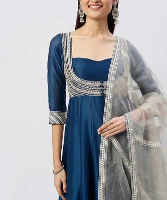 Anarkali With Dupatta 2