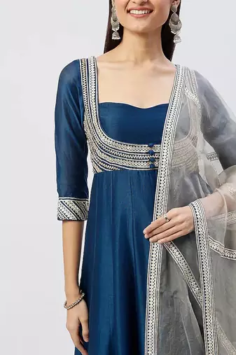 Anarkali With Dupatta