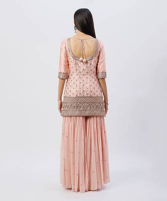 Onion Pink Kurta Set 3