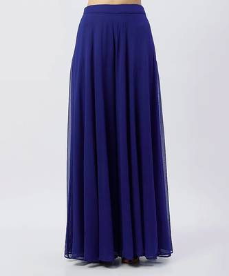 Electric Blue Anarkali Set 3