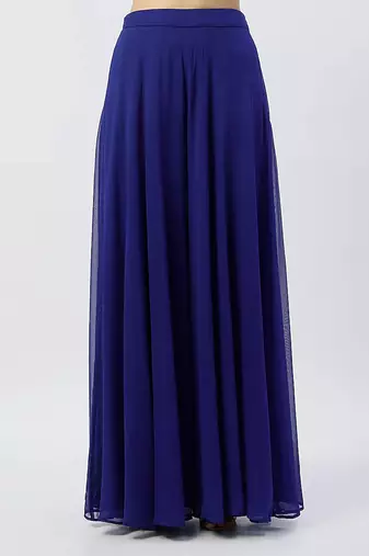 Electric Blue Anarkali Set