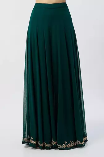 Emerald Anarkali Set