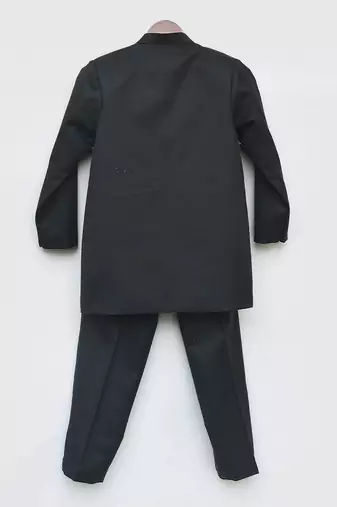 Black Bandgala With Pant For Boys