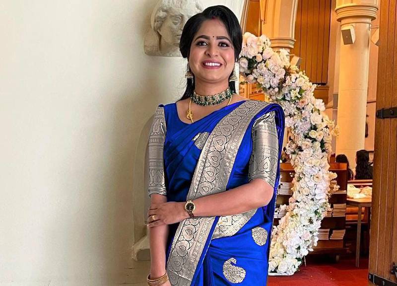  BLUE GOREGOUS  JACCQUARD SAREE