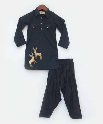 Pink Dhoti Jumpsuit With Pink Georgette Jacket 2