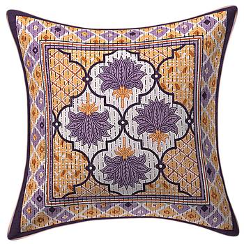 Aj home traditional jaipuri 100% cotton diwan set (set of 8) 3
