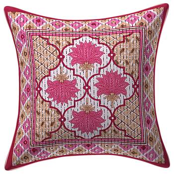 Aj home traditional jaipuri 100% cotton diwan set (set of 8) 3