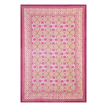 Aj home traditional jaipuri 100% cotton diwan set (set of 8) 4
