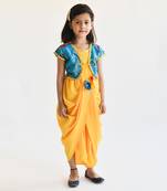 Pink Cotton Print Kurti Sharara And Pink Net Dupatta