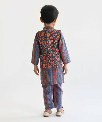 Rise Print Kurti And Plazo Pant 2