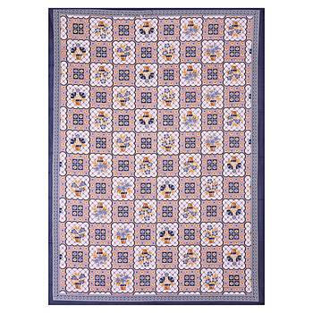 Aj home traditional jaipuri 100% cotton diwan set (set of 8) 4