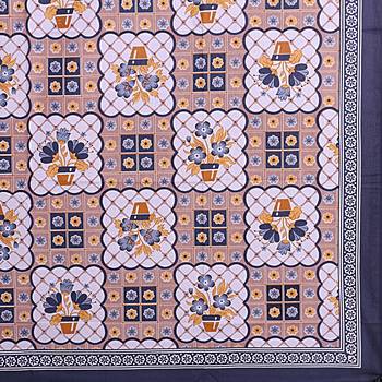Aj home traditional jaipuri 100% cotton diwan set (set of 8) 5