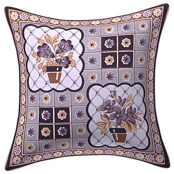 Aj home traditional jaipuri 100% cotton diwan set (set of 8) 3