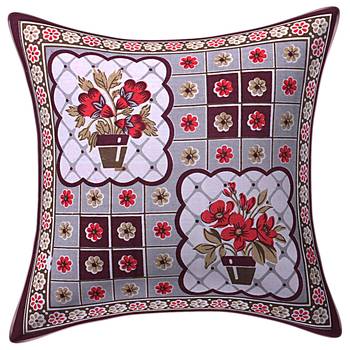 Aj home traditional jaipuri 100% cotton diwan set (set of 8) 3