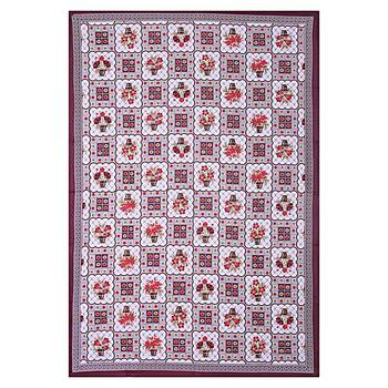 Aj home traditional jaipuri 100% cotton diwan set (set of 8) 4