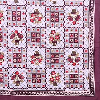Aj home traditional jaipuri 100% cotton diwan set (set of 8) 5