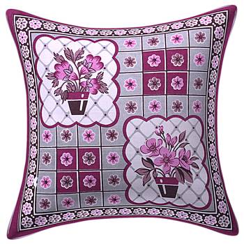 Aj home traditional jaipuri 100% cotton diwan set (set of 8) 3