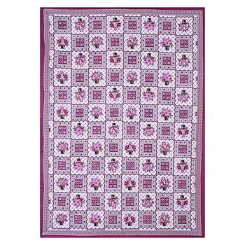 Aj home traditional jaipuri 100% cotton diwan set (set of 8) 4