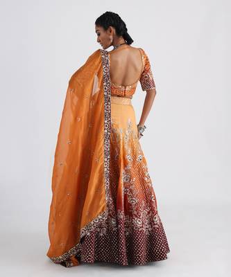 Yellow Aliyna Lehenga Set 2
