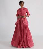 Pink Inaayat Lehenga Set