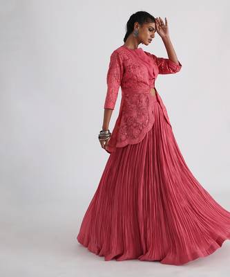 Pink Inaayat Lehenga Set 2