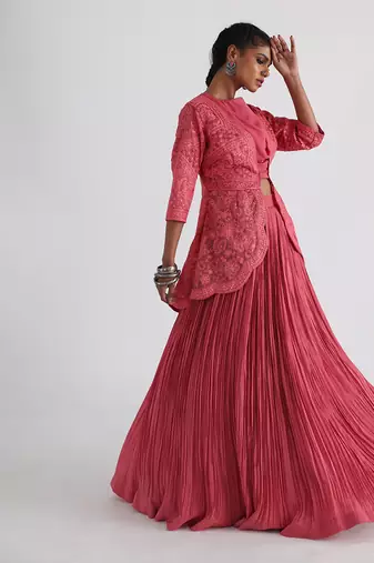 Pink Inaayat Lehenga Set