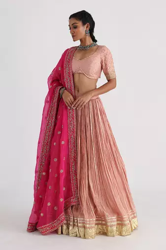 Pink Lehenga Set