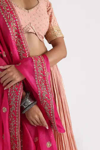 Pink Lehenga Set