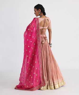 Pink Lehenga Set 4