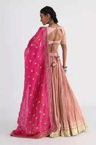 Pink Lehenga Set