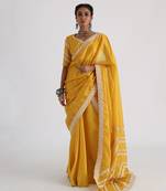 Yellow Sunheri Lehenga Set