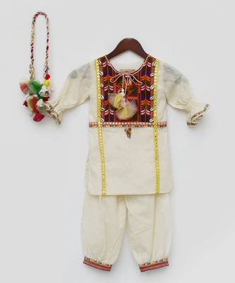 Self Texture Kurti and Salwar 4