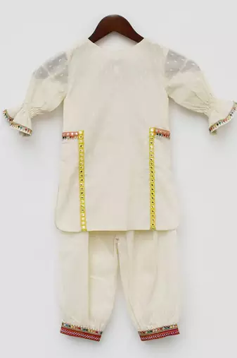 Self Texture Kurti and Salwar